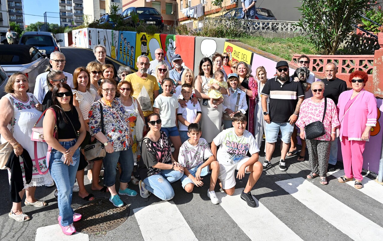 Homenaje de Nando Moutinho a los personajes de Francisco Ibáñez