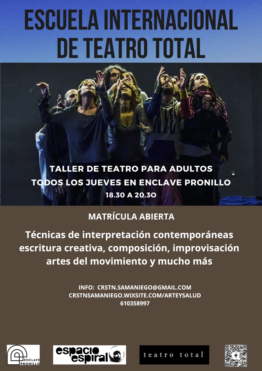 Escuela Internacional de Teatro Total: Taller de Teatro para adultos