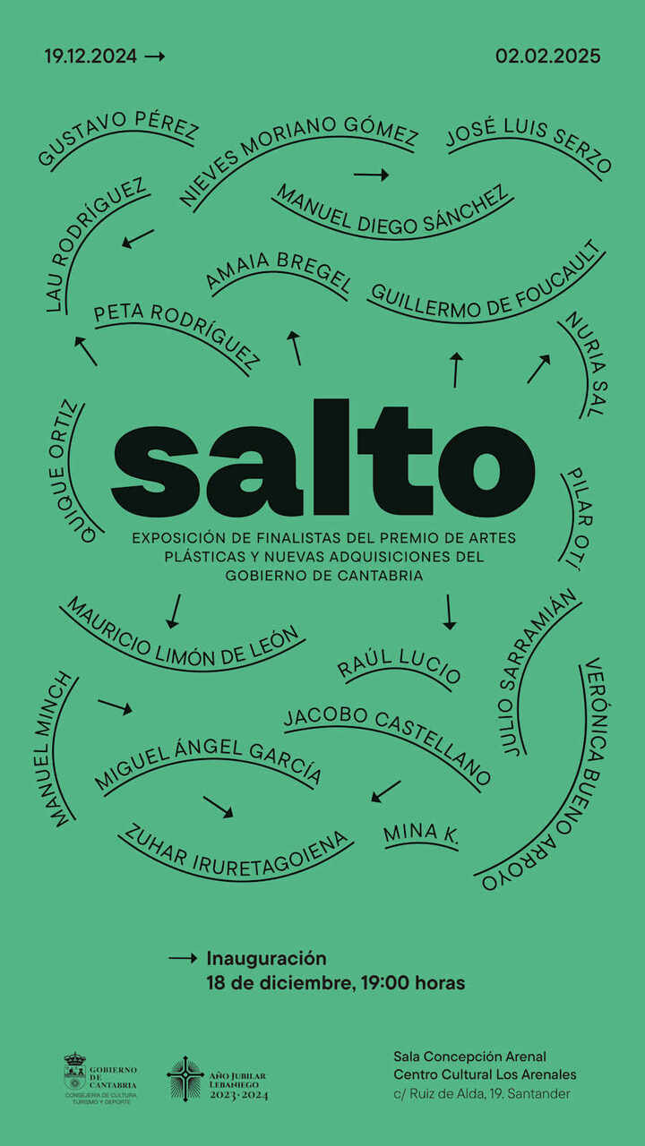 "Salto", exposición de finalistas del premio de artes plásticas y adquisiciones