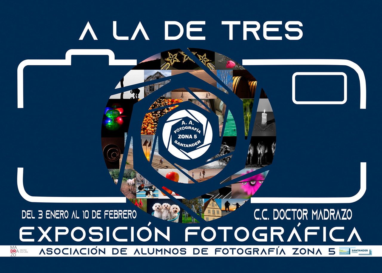 "A la de tres", exposición de la Asociación de Alumnos de Fotografía Zona 5