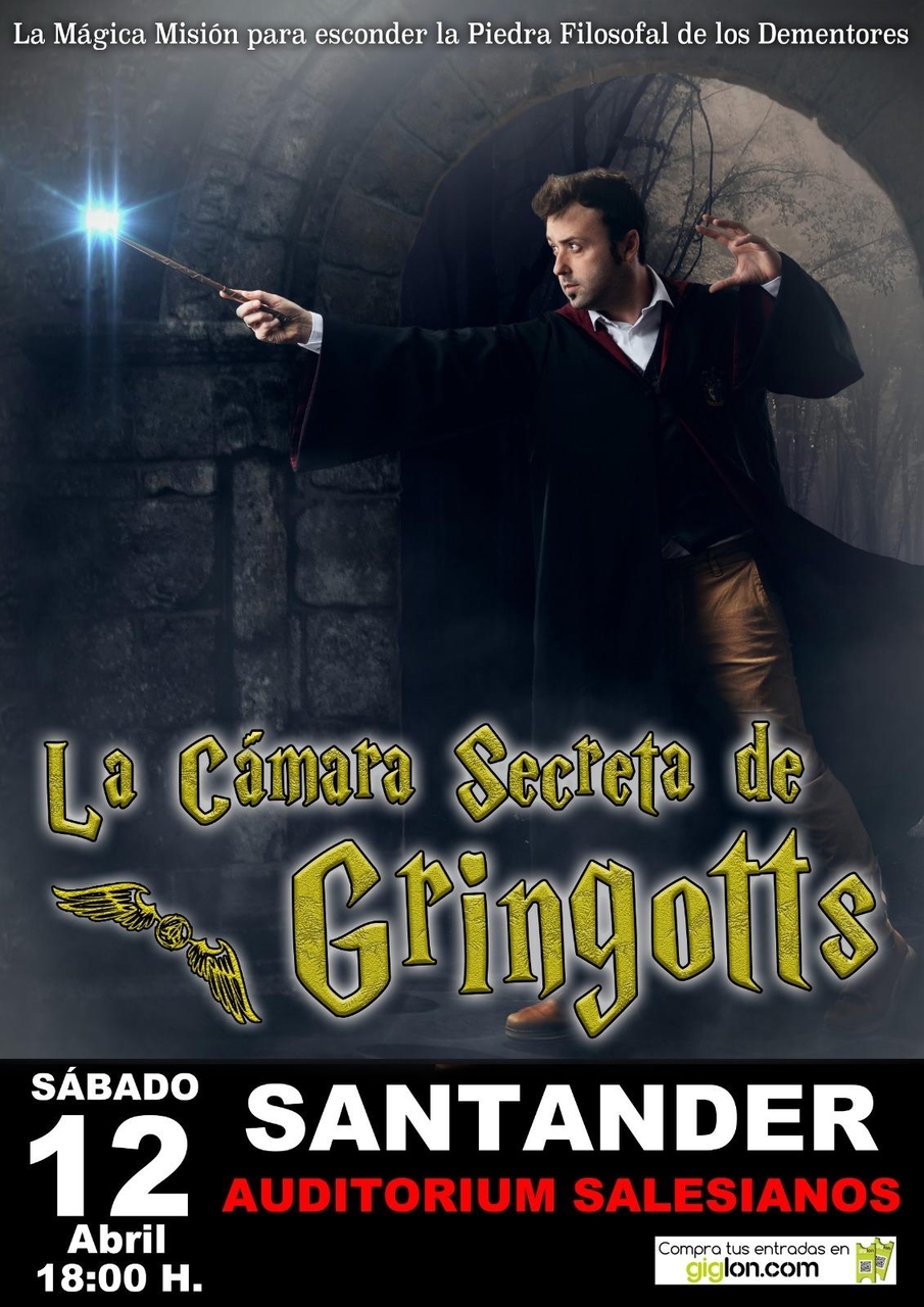 Mago Xuso presenta "La cámara secreta de Gringotts"