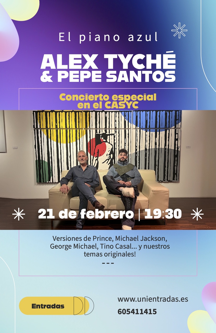 "El piano azul". Alex Tyché & Pepe Santos