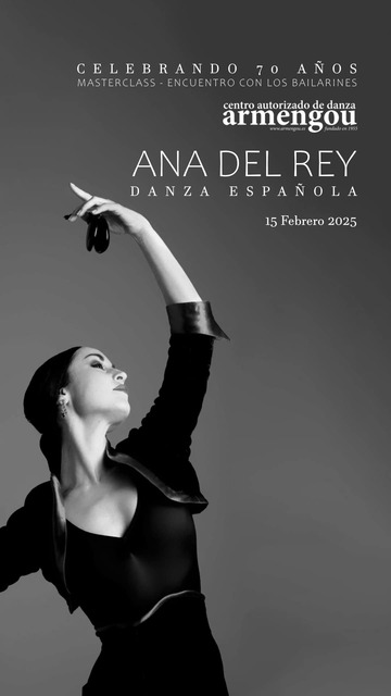 Clase magistral de danza española con Ana del Rey