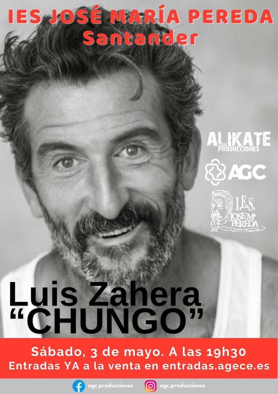 "Chungo", un monólogo de Luis Zahera