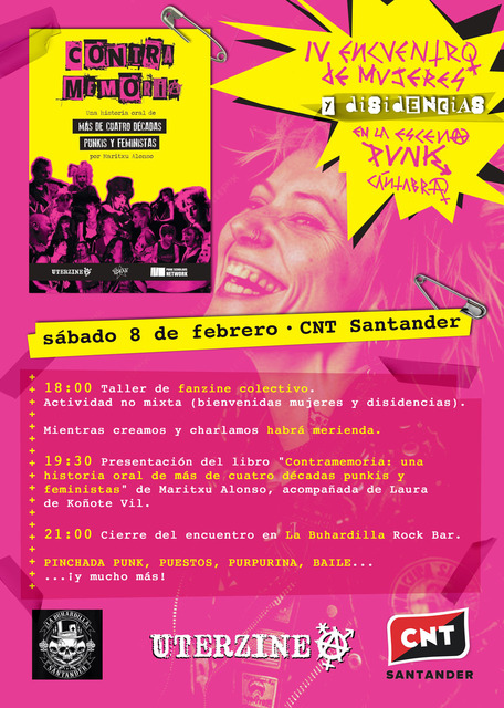 IV Encuentro de Mujeres y Disidencias en la Escena Punk Cántabra