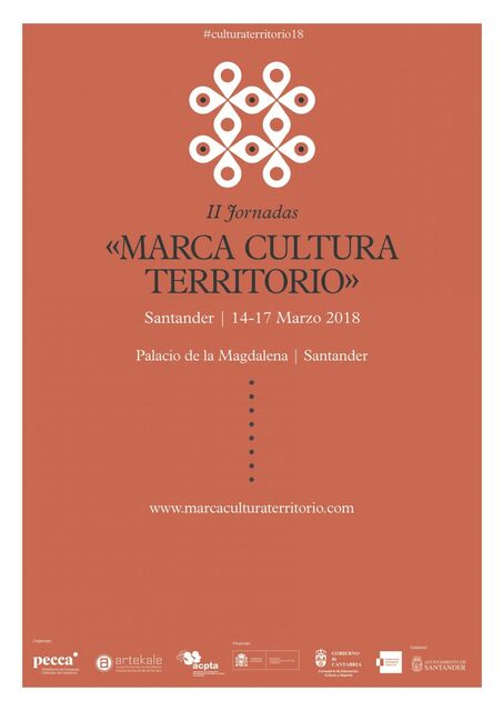 Las II Jornadas 'Marca Cultura Territorio' se celebrarán del 14 al 17 de marzo en Santander con la importancia de la participación ciudadana como principal tema de debate