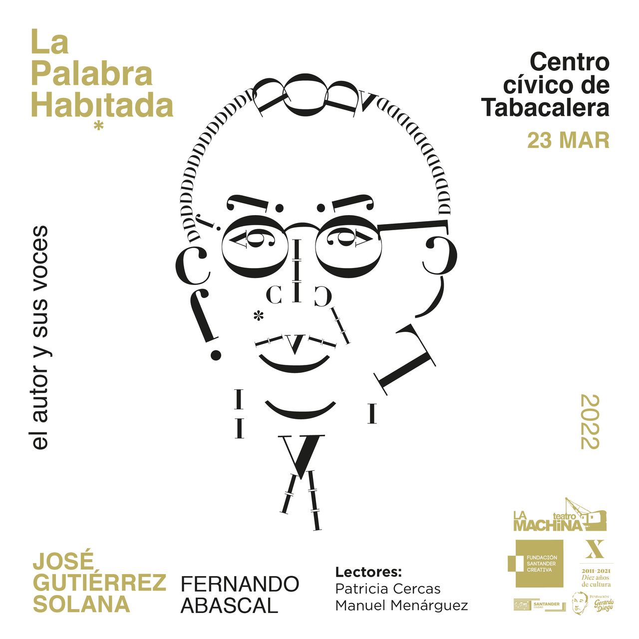 La III edición del ciclo “La Palabra Habitada” comienza este miércoles en Tabacalera con las entradas agotadas