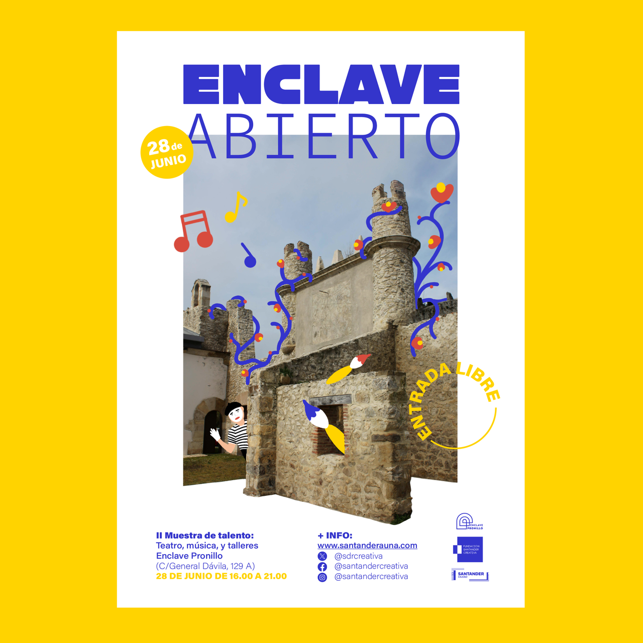 Enclave Abierto, la muestra de talento de Pronillo, se celebrará el 28 de junio